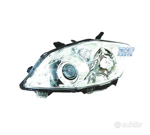 FANALE SINISTRO TOYOTA AURIS 10-13 CON FONDO CROMA