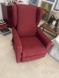 Poltrona elettrica con alzapersone
