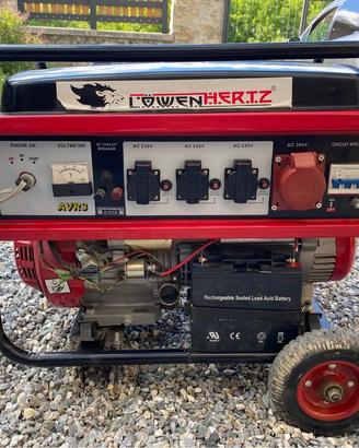 Generatore di corrente 7.5kw mono/tri fase