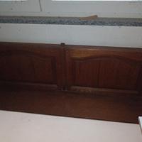 panca contenitore in legno