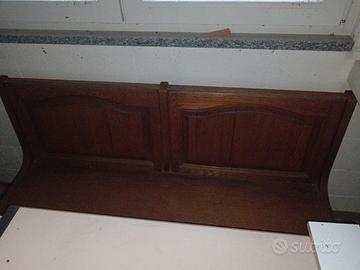 panca contenitore in legno