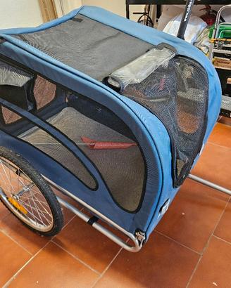 Trasportino/carrello cani  per bicicletta