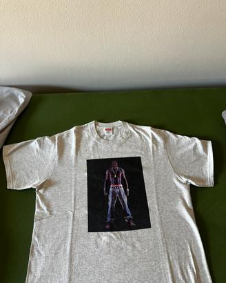 T shirt Supreme Tupac hologram