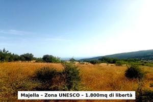 Terreno in Parco Majella con vista mare e montagna