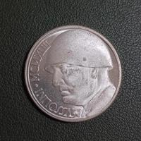 rara moneta 20 lire Mussolini - riconeo 