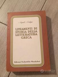 Libro d'epoca letteratura greca