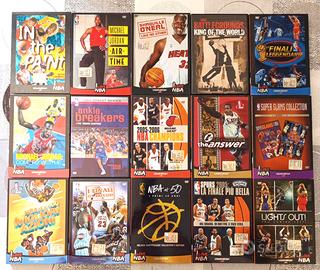 Lotto 15 DVD Basket NBA