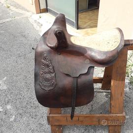 Antica sella da amazzone fine 800
