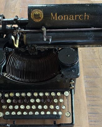 MACCHINA DA SCRIVERE D'EPOCA ANTICA  MONARCH  1904