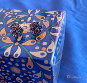 Orecchini pandona fiore