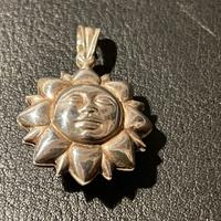 Ciondolo Sole in argento 925 Ciondolo sferico