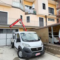 Fiat Ducato 2.3 MJT 130CV CASSONE CON GRU 7 POSTI