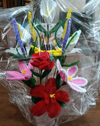 Fiori fatti a mano 