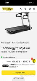 Tapis Roulant Technogym MyRun