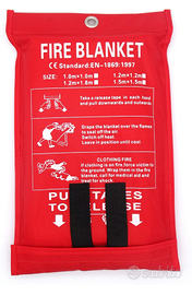 Coperta Antifiamma in Fibra di vetro