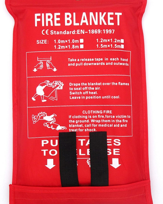 Coperta Antifiamma in Fibra di vetro