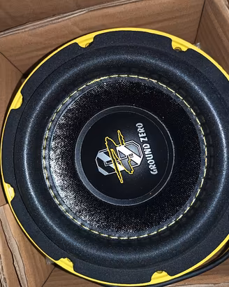 subwoofer ground zero 