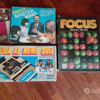 Gioco vintage logik memo quiz master mind family