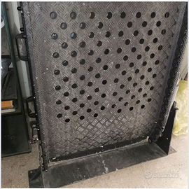 Rampa accesso autovetturea per carrozzella d