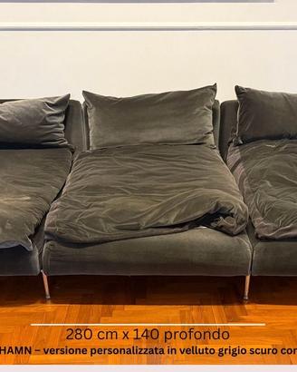 Divano IKEA SÖDERHAMN – versione personalizzata