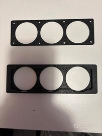 Supporto Manometri 1-DIN Universale ABS Vari Tipi