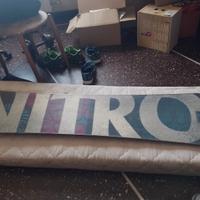Snowboard nitro 156