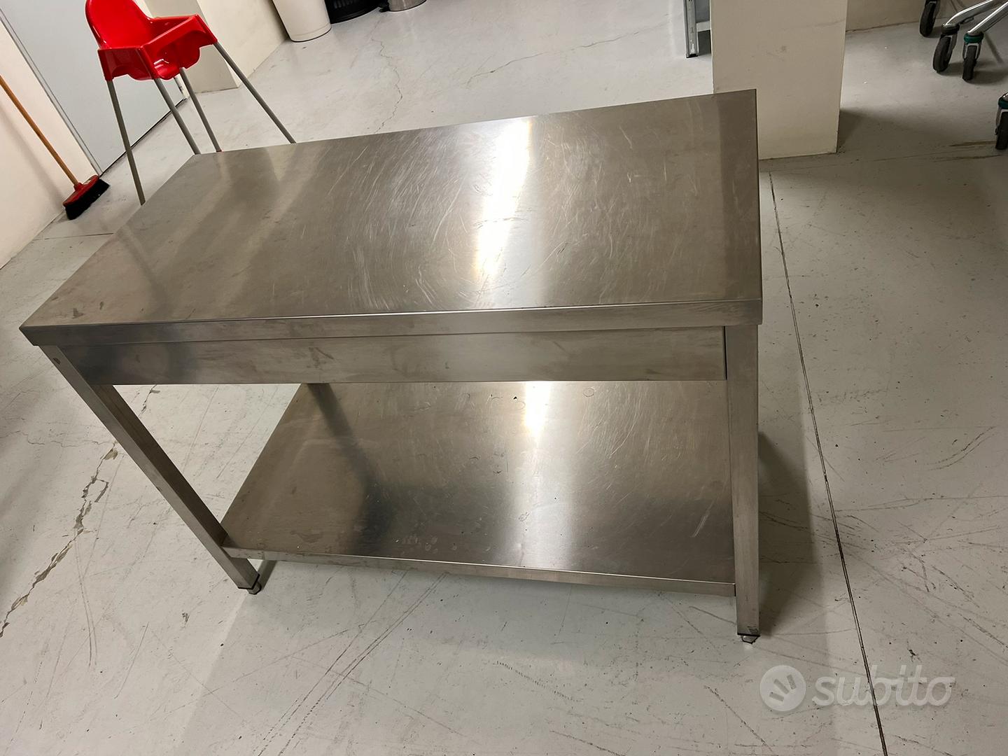 Tavolo acciaio inox come nuovo - Arredamento e Casalinghi In vendita a  Torino