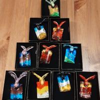 set 10 collane vetro