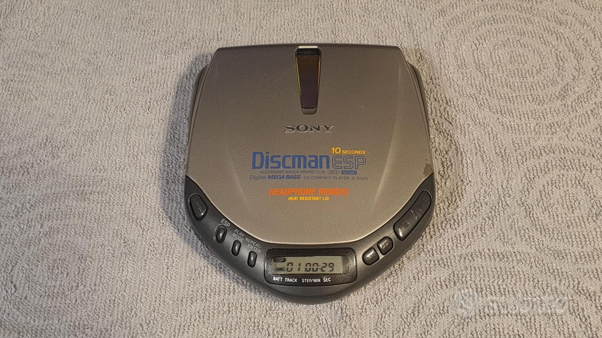 SONY CDプレーヤー Discman D-E305 ジャンク-