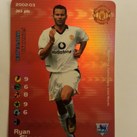 Card FC RYAN GIGGS 2002/03 FOIL