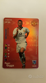 Card FC RYAN GIGGS 2002/03 FOIL