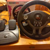 Volante e pedali per Ps4 xBoxe One e Pc