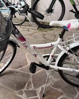 Bicicletta bambina 8-11 anni 24”