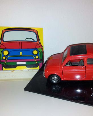 fiat 500 Polistil   rossa