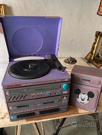 Raro Stereo Vintage Micky Maus Music Center PP 761