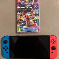 Nintendo Switch Oled + MarioKart 8 Deluxe