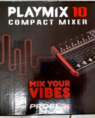 Proel Playmix 10 mixer digitale 