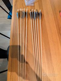 set 10 frecce legno