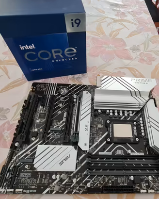 CPU I9-13900K + SCHEDA MADRE Asus z690-P WiFi ddr5