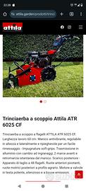 trinciaerba trazionato