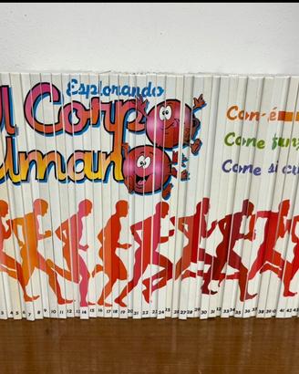 Libri collezione corpo umano DeAgostini completo
