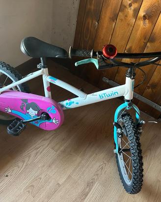 Bici bambina Btwin misura  16”