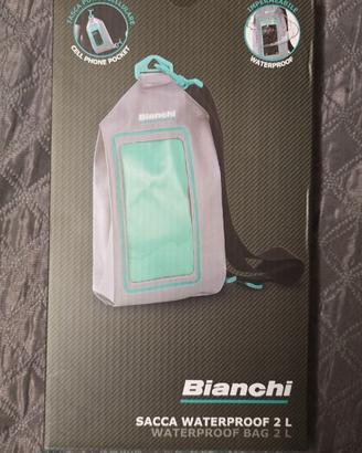 Sacca waterproof per smartphone BIANCHI