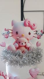 Torta finta hallo kitty