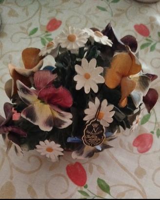Capodimonte Cestino floreale