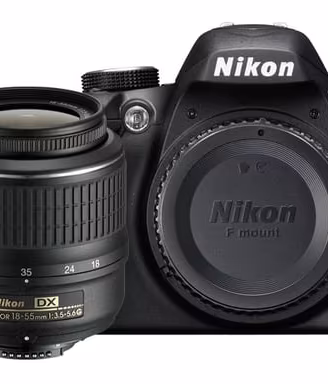 Nikon D3200 con Obiettivo 18-55