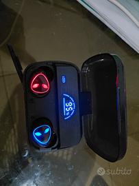 Cuffie Gaming Bluetooth Wireless con Luci LED e Di