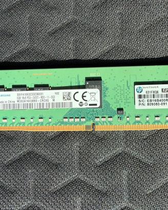 Ram Server HP 809080-091 - HPE 8GB (1x8GB) DDR4