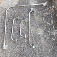 Portasciugamani e mensola doccia