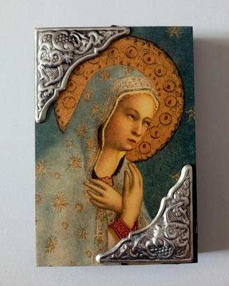 Icona sacra Legno e Argento 925 ‰